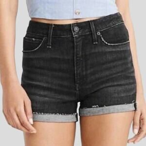 Abercrombie & Fitch Black High Waist Shorts
